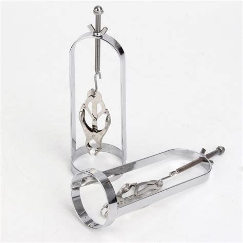 bondage pierced|Nipple Stretchers / Clover Clamp Nipple Cages .